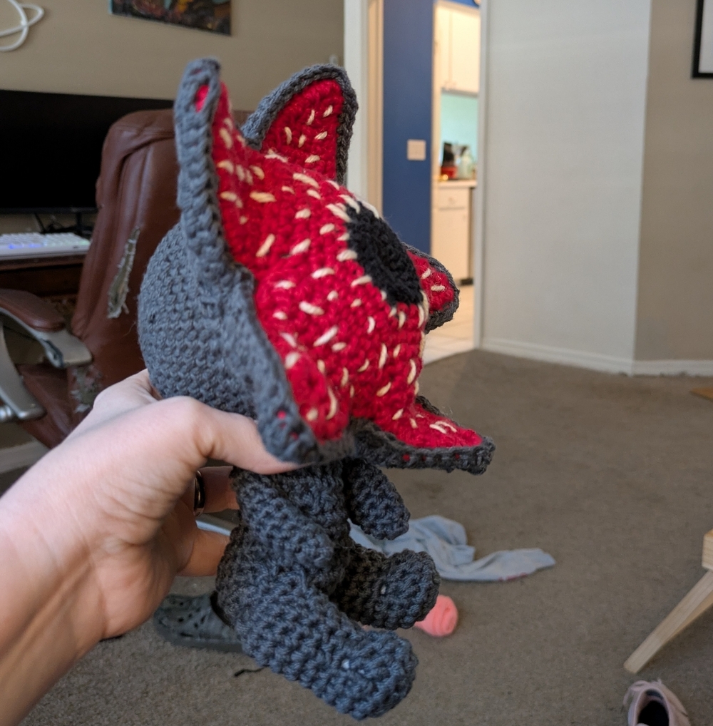 Handmade Demogorgon Plush - Picture 2 of 2